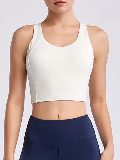 

URBANIC Pink Tank Crop Top