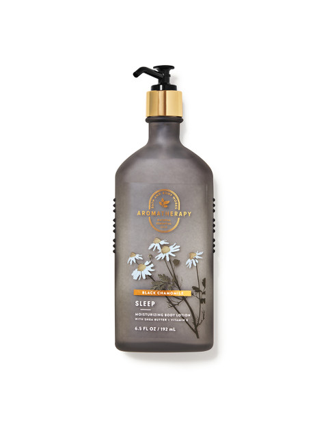 

Bath & Body Works Aromatherapy Black Chamomile Sleep Moisturizing Body Lotion - 192 ml, Grey