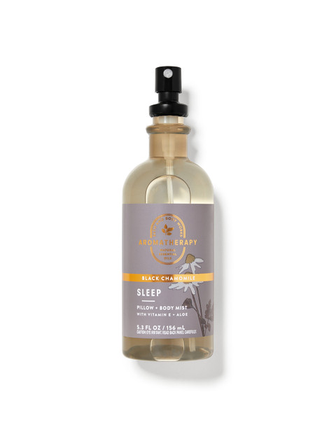 

Bath & Body Works Women Aromatherapy Black Chamomile Sleep Pillow & Body Mist - 156 ml, Grey