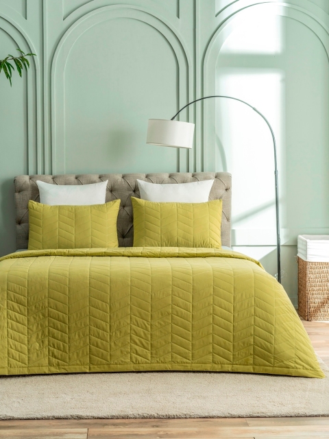 

DDecor Solid Cotton 180 TC Single Bed Sheet Set With Pillow Cover, Green