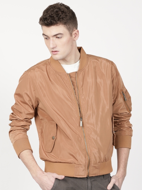 

ether Men Tan Brown Lightweight Bomber