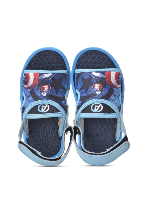 

Hopscotch Boys Blue & Red Comfort Sandals