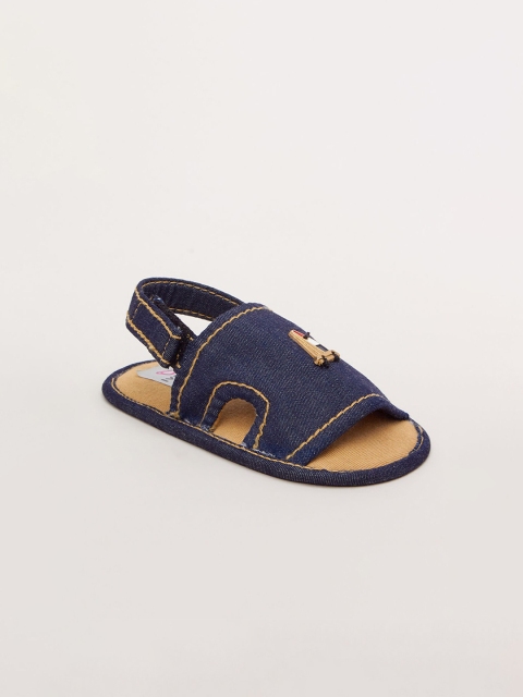 

Hopscotch Unisex Kids Black & Beige Comfort Sandals