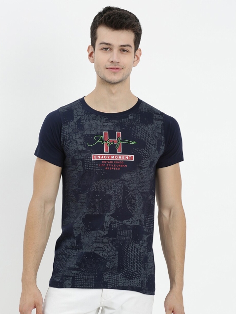 

V2 Value & Variety Men Blue V-Neck T-shirt