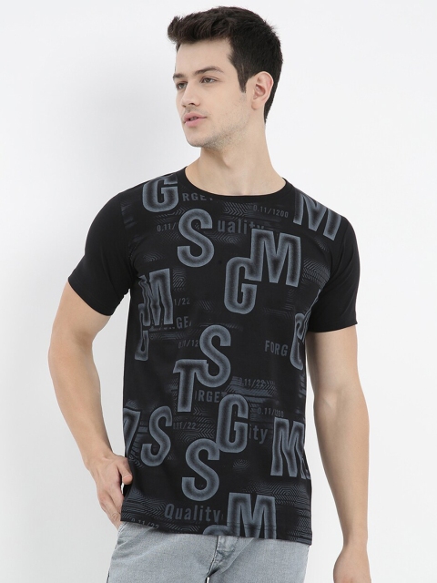 

V2 Value & Variety Men Black T-shirt