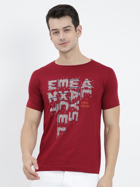 

V2 Value & Variety Men Maroon T-shirt