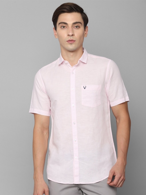

Allen Solly Men Cream-Coloured Slim Fit Casual Shirt