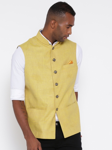 

Monte Carlo Yellow Nehru Jacket