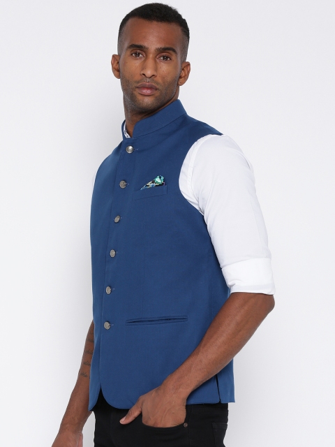 

Monte Carlo Blue Nehru Jacket