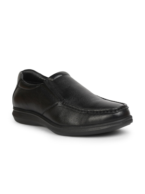 

Liberty Men Black Solid Formal Slip-on Shoes