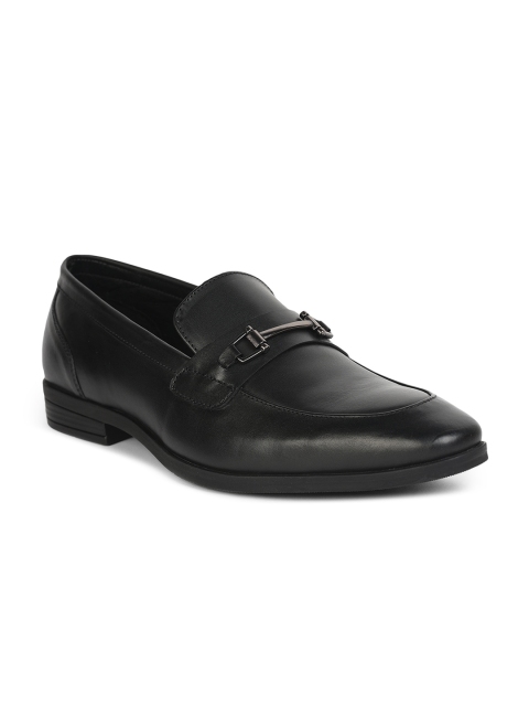 

Liberty Men Black Leather Formal Loafers
