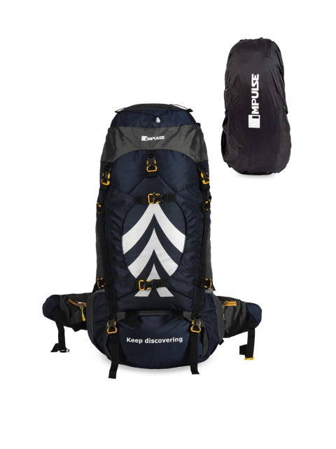 

Impulse Navy-Blue & White Printed Rucksack