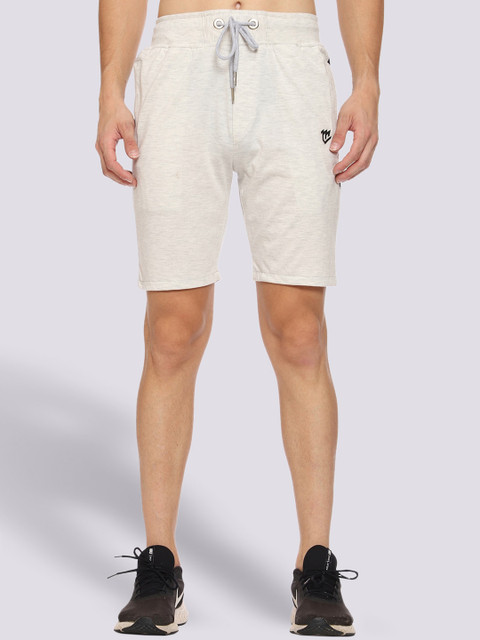 

Mark Leute Men Off White Sports Shorts