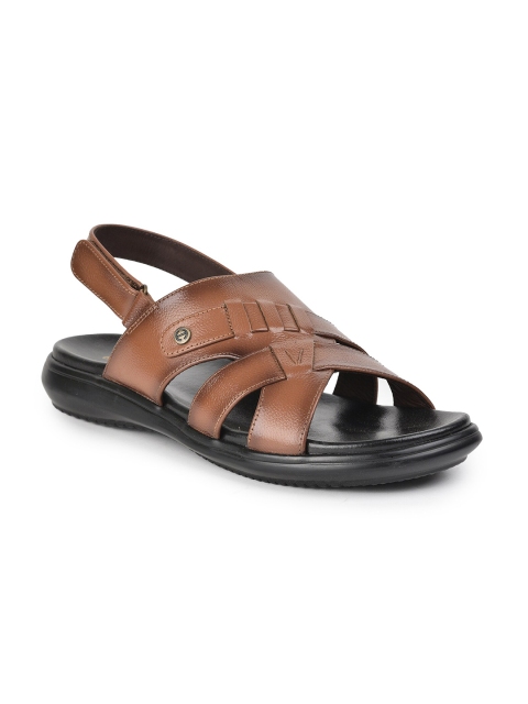 

Liberty Men Tan & Black Comfort Sandals