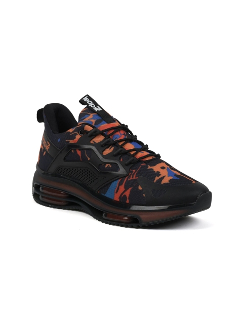 

Liberty Men Black Mesh Running Non-Marking Shoes