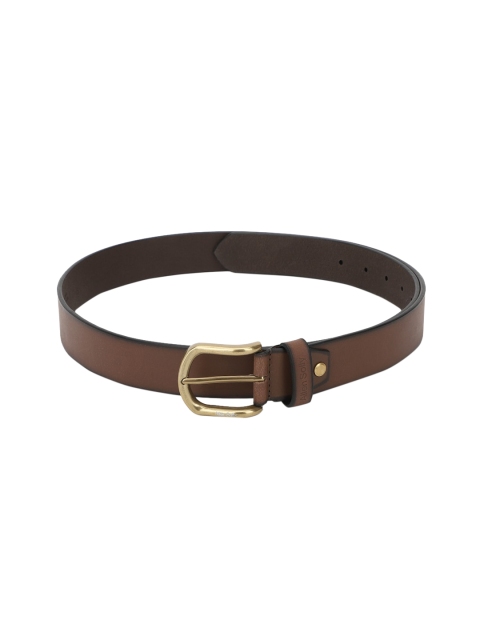 

Allen Solly Men Brown Leather Belt