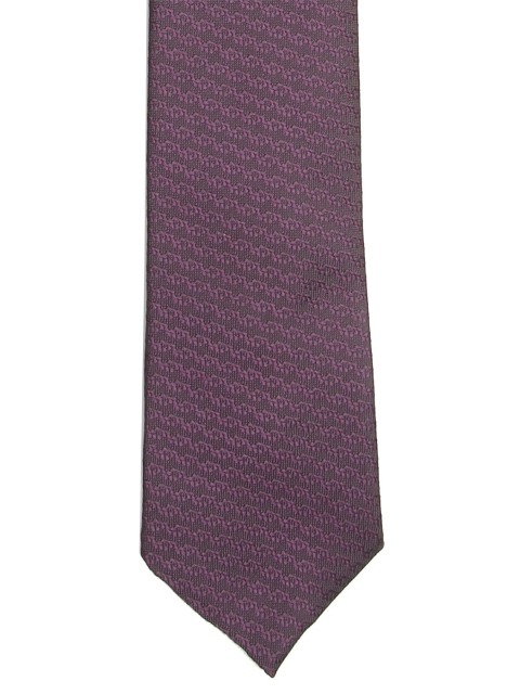 

Calvadoss Men Purple Woven Design Broad Tie