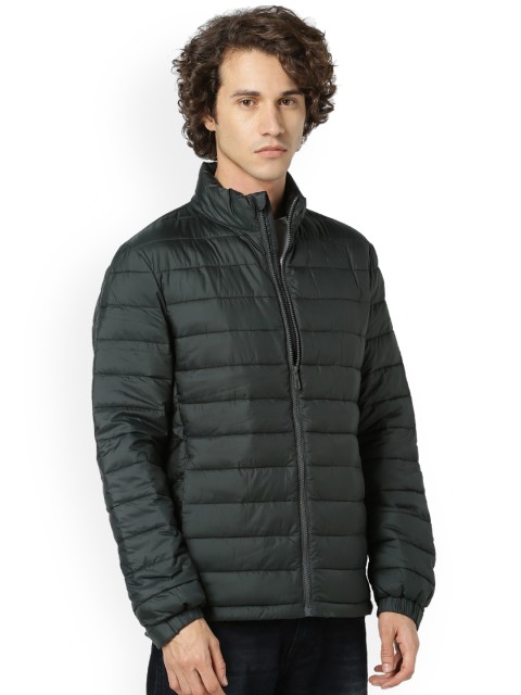 

Celio Men Green Longline Puffer Jacket