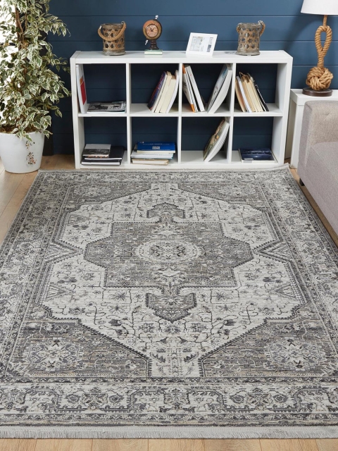 

OBSESSIONS Grey Traditional Carpet