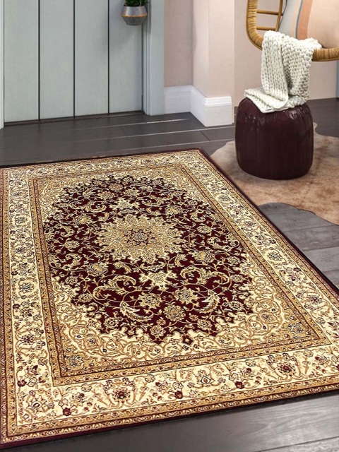 

OBSESSIONS Beige Ethnic Motifs Rectangular Carpets