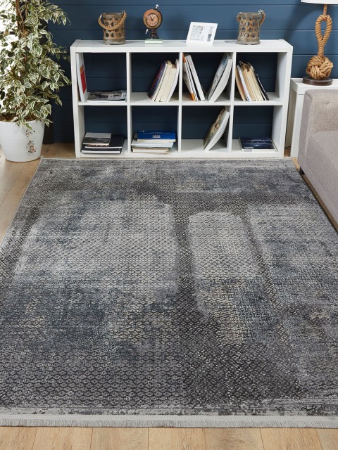 

OBSESSIONS Grey Abstract Carpet