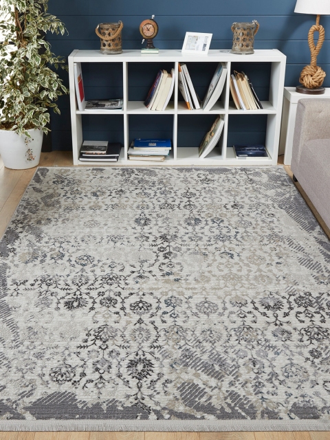 

OBSESSIONS Grey Traditional Carpets