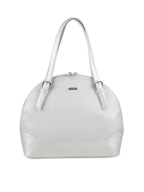 

Mochi Silver-Toned PU Structured Handheld Bag