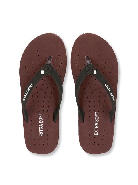 

Cogner Women Brown & Black Room Slippers