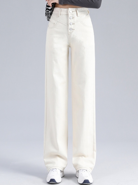 

URBANIC Women White Jeans