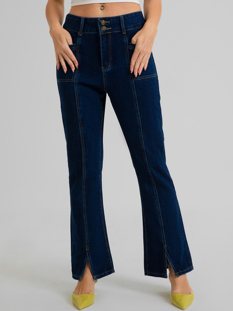 

URBANIC Women Navy Blue Jeans