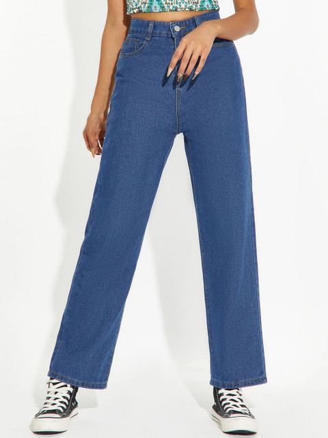 

URBANIC Women Navy Blue Jeans