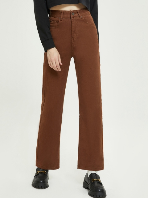 

URBANIC Women Coffee Brown Jeans