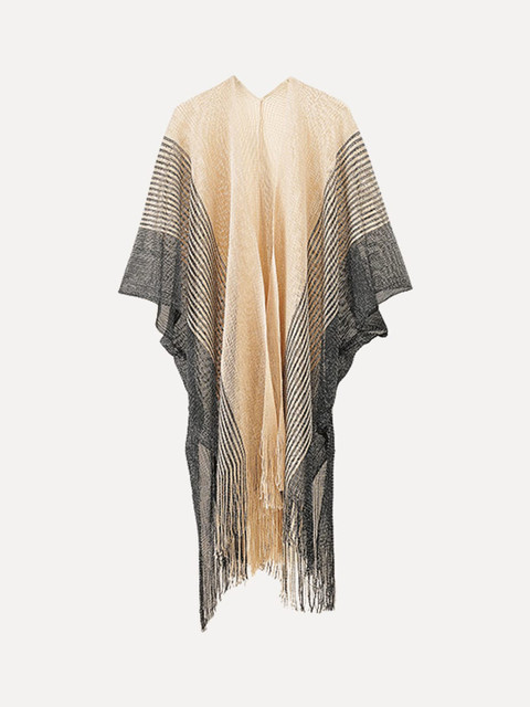 

URBANIC Women Gold-Colored Colorblocked Cover Ups Swimwear