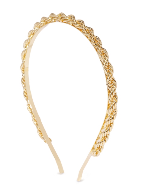 

Pipa Bella Women Gold-Toned Spiral Hairband