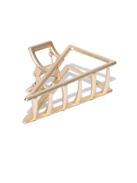 

Pipa Bella Women Gold-Toned Solid Claw Clip