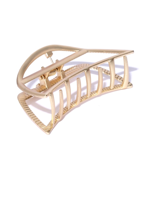 

Pipa Bella Women Gold-Toned Solid Claw Clip