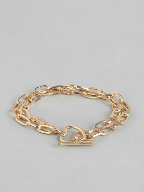 

Pipa Bella Women Gold-Toned Multistrand Chain Bracelet