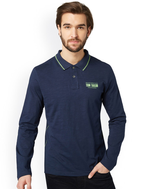 

Tom Tailor Blue Polo T-shirt