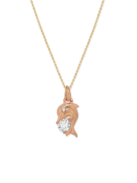 

AccessHer Rose Gold & Gold-Plated Chain With Pendant