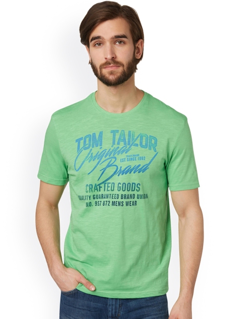 

Tom Tailor Green Printed T-shirt