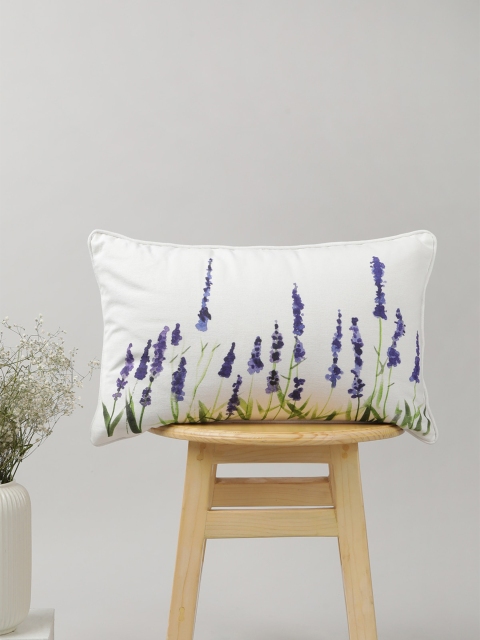 

The Yellow Dwelling Green & White Floral Rectangle Cushion Covers