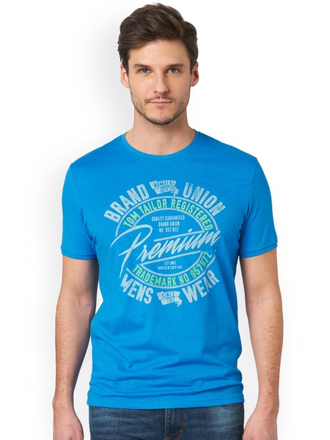 

Tom Tailor Blue Printed T-shirt