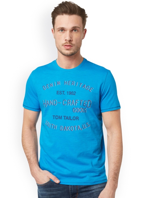 

Tom Tailor Blue Printed T-shirt