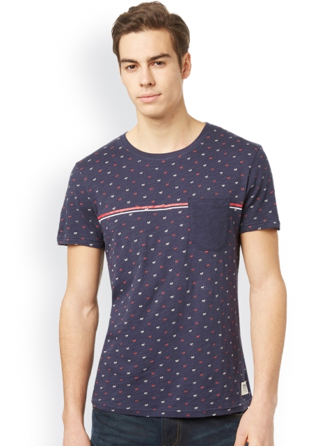 

Tom Tailor Blue Printed T-Shirt