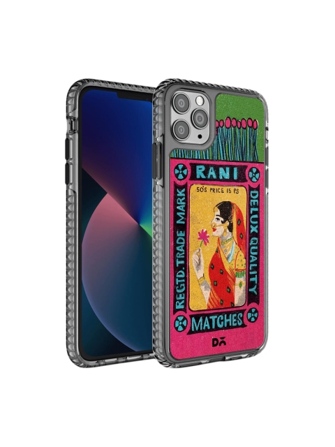 

DailyObjects Green & Pink Rani Matchbox iPhone 11 Pro Back Case