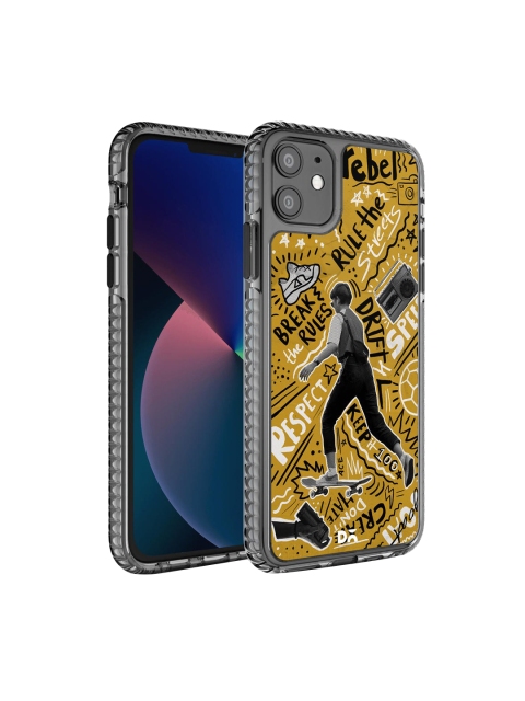 

DailyObjects Multi-Coloured Printed Rule The Streets iPhone 11 Phone Case