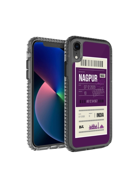 

DailyObjects Purple Printed Nagpur City Tag Stride 2.0 iPhone XR Phone Case