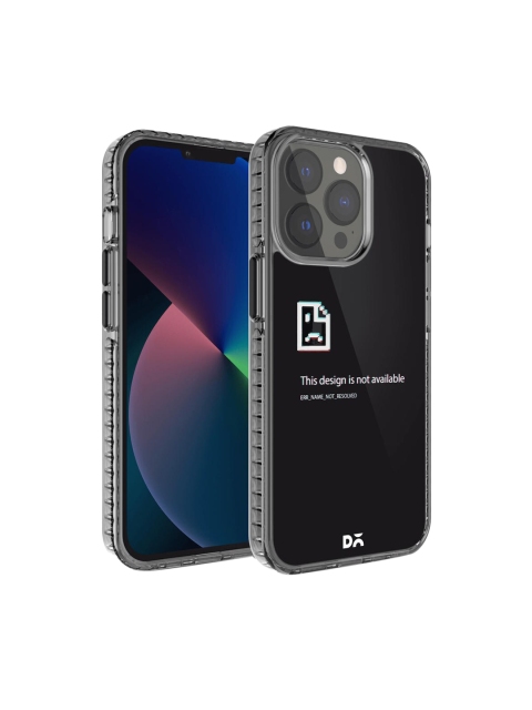 

DailyObjects Black & White Printed Wallpaper Unavailable Stride 2.0 iPhone 13 Phone Case