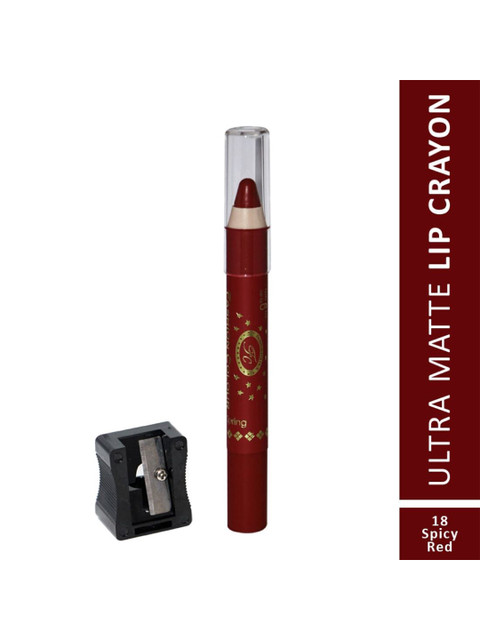 

Fashion Colour Lip Crayon Lipstick, 18 Spicy Red 2.8gm, Na