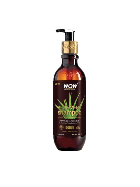 

WOW SKIN SCIENCE Transparent Aloe Vera Shampoo 25.ml